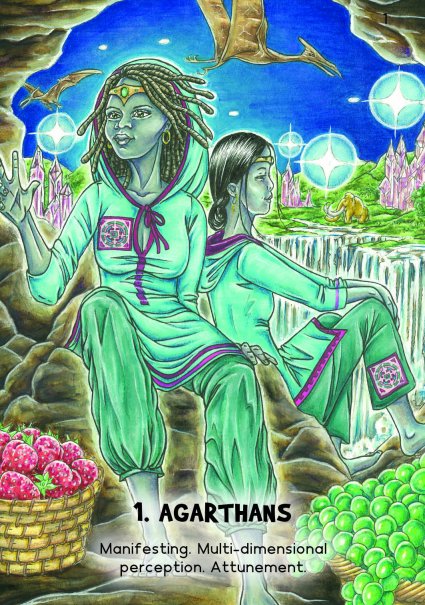 Mystic Martian Oracle Cards