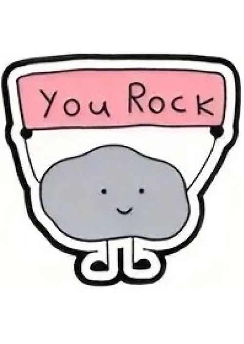 You Rock Enamel Pin