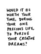 We Need Your Art: Stop Messing Around and Make Something Hardcover by Amie McNee 